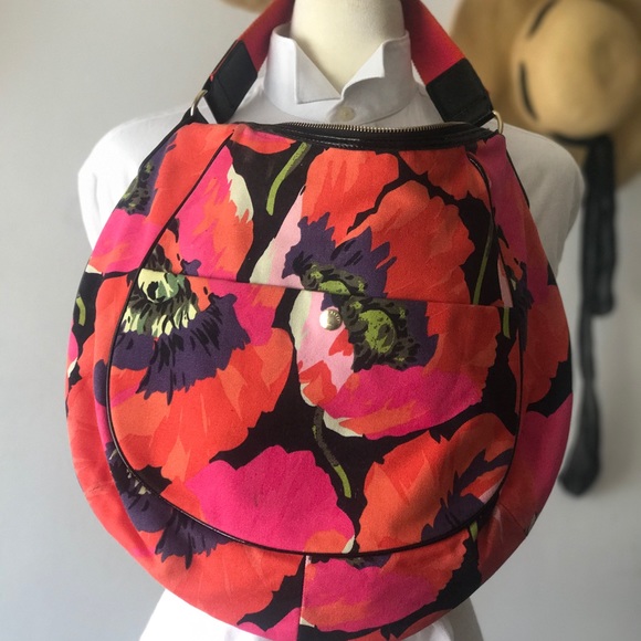 Ted Baker Handbags - Ted Baker neon Floral shoulder hobo style handbag